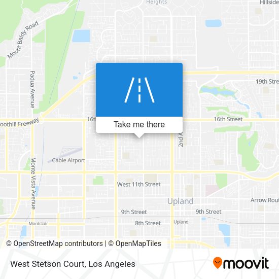 Mapa de West Stetson Court