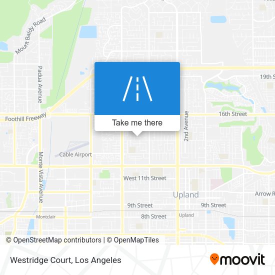 Mapa de Westridge Court
