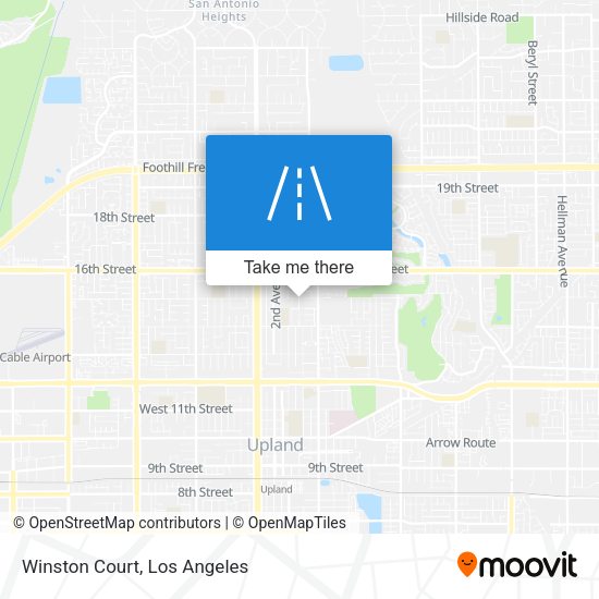 Mapa de Winston Court