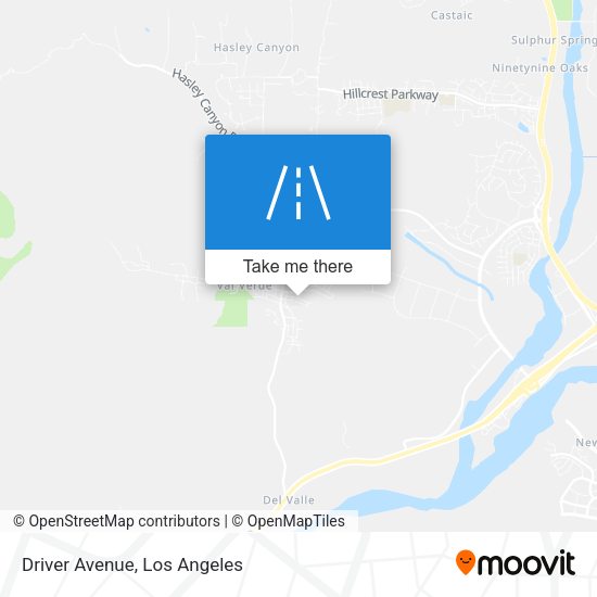 Driver Avenue map