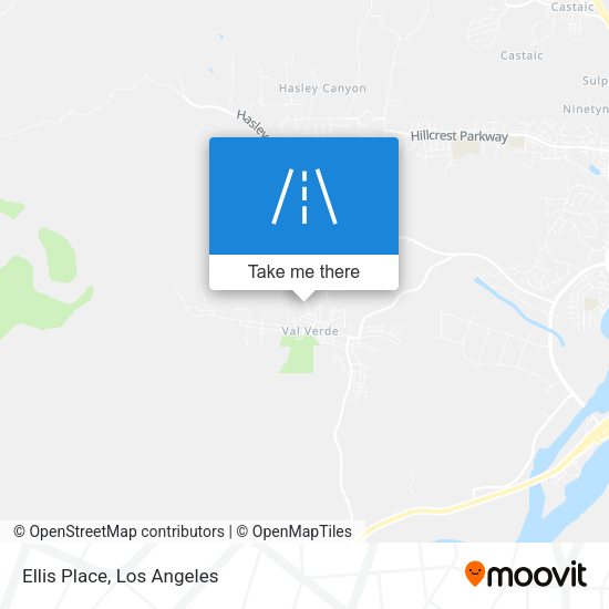Mapa de Ellis Place