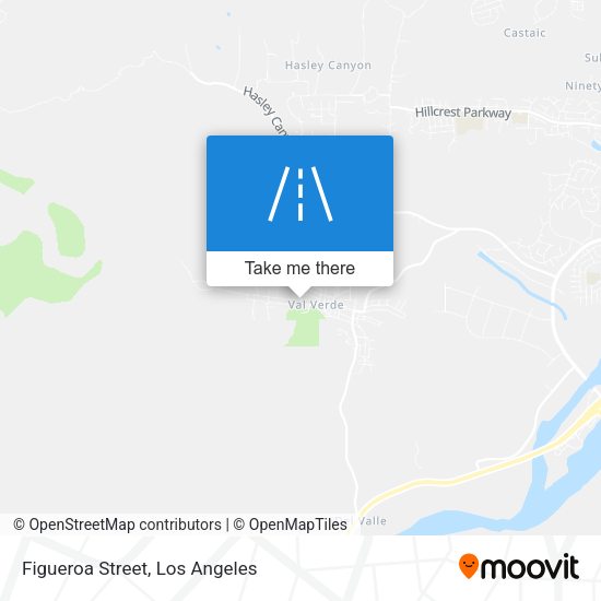 Figueroa Street map