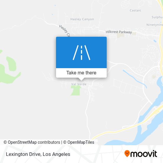 Mapa de Lexington Drive
