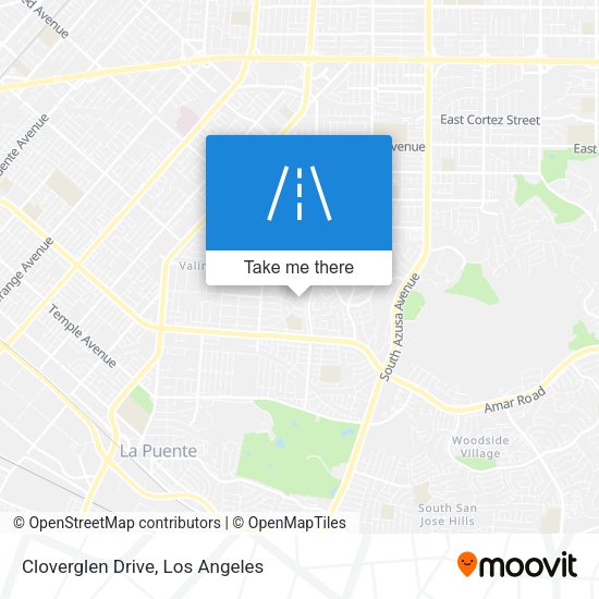 Cloverglen Drive map