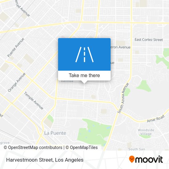Harvestmoon Street map