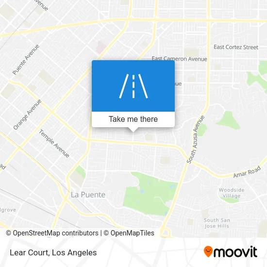 Lear Court map