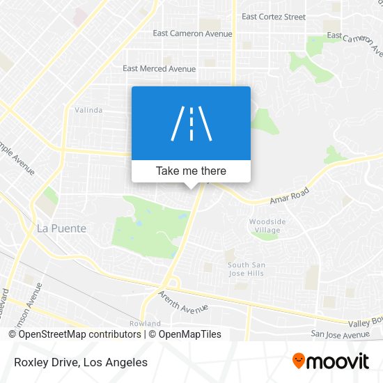 Mapa de Roxley Drive