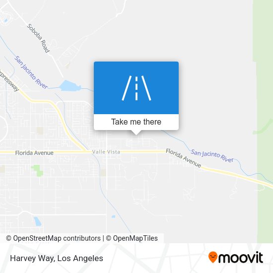 Mapa de Harvey Way