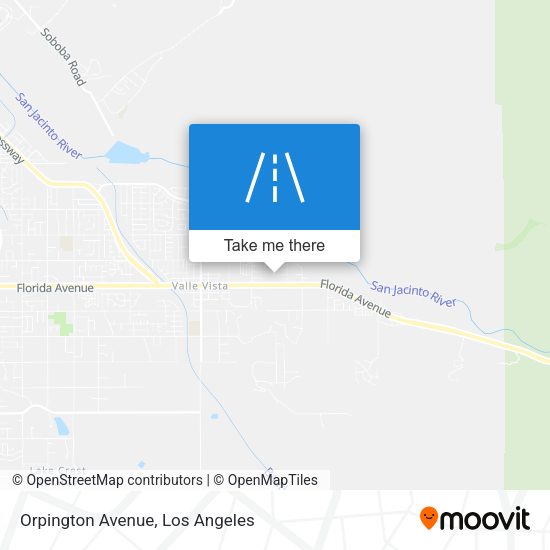 Orpington Avenue map