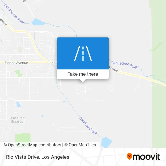 Rio Vista Drive map