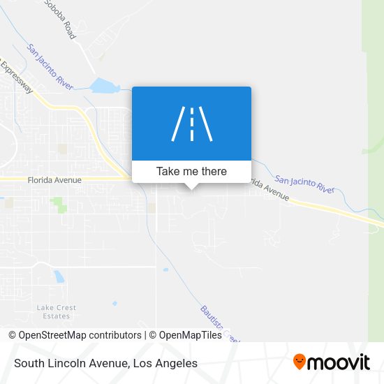 Mapa de South Lincoln Avenue