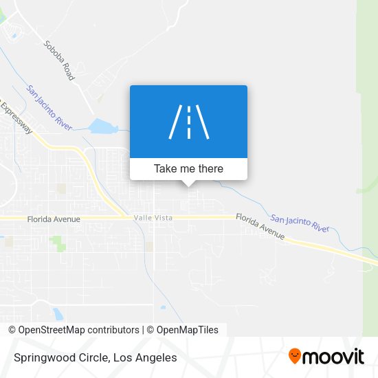 Springwood Circle map