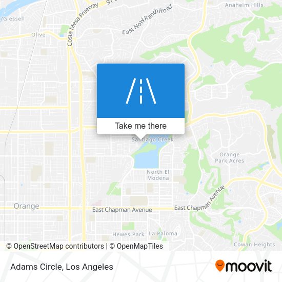 Mapa de Adams Circle