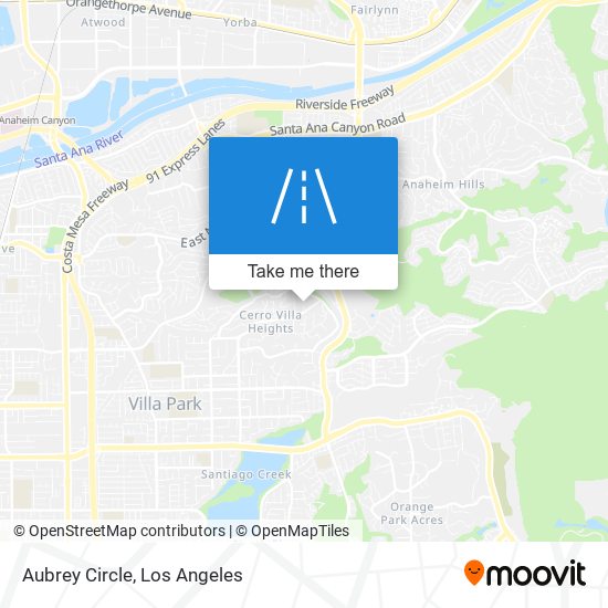 Mapa de Aubrey Circle