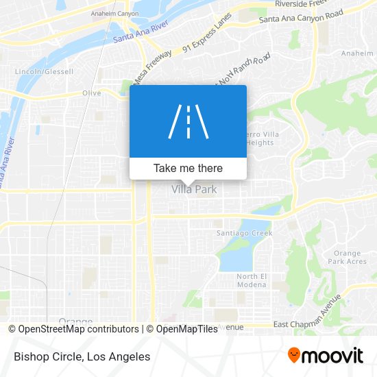 Mapa de Bishop Circle