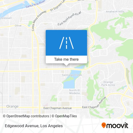 Mapa de Edgewood Avenue