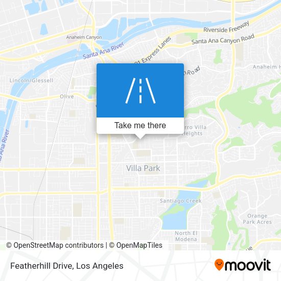 Featherhill Drive map
