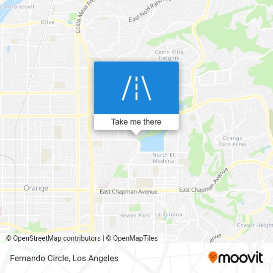 Mapa de Fernando Circle
