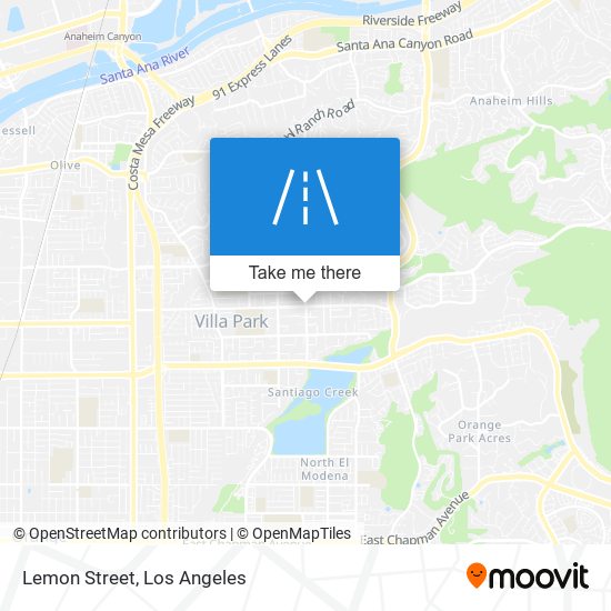Mapa de Lemon Street