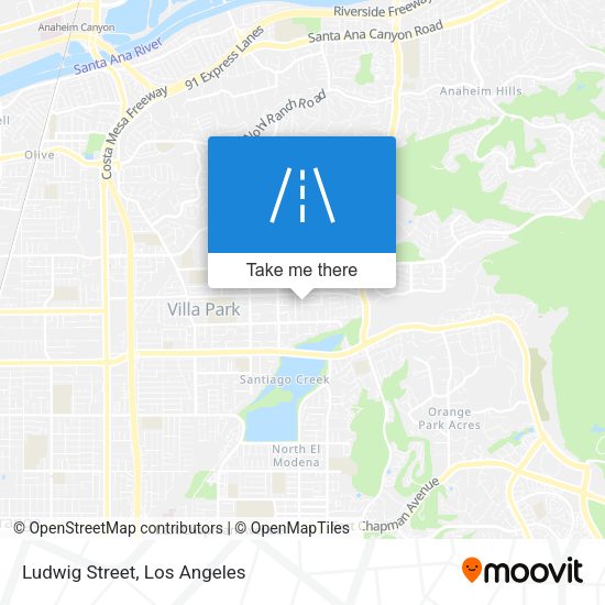 Mapa de Ludwig Street