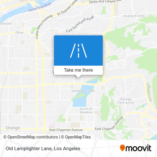 Mapa de Old Lamplighter Lane