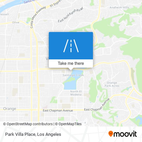 Park Villa Place map