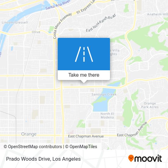 Mapa de Prado Woods Drive