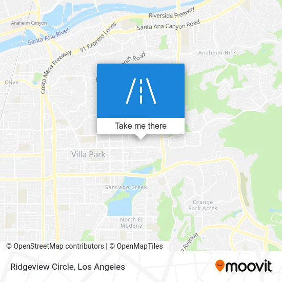 Ridgeview Circle map