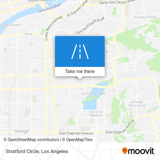 Stratford Circle map