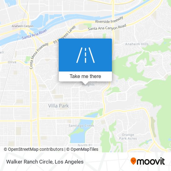 Mapa de Walker Ranch Circle