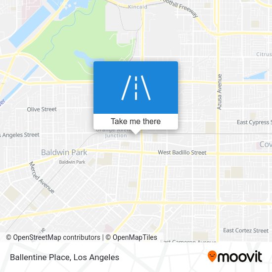 Mapa de Ballentine Place