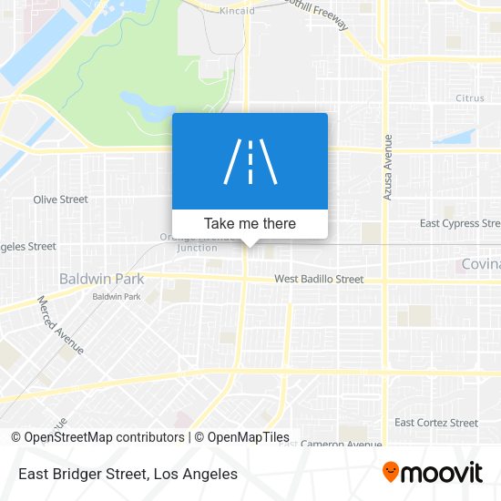 Mapa de East Bridger Street