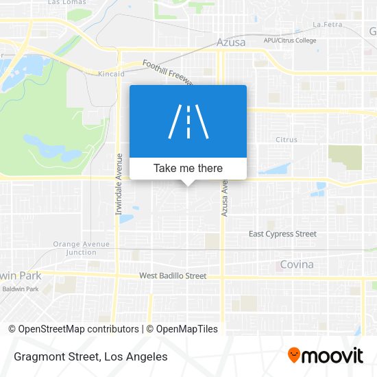Mapa de Gragmont Street