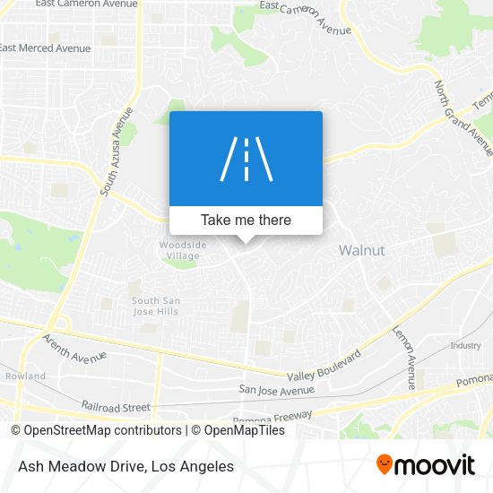 Mapa de Ash Meadow Drive