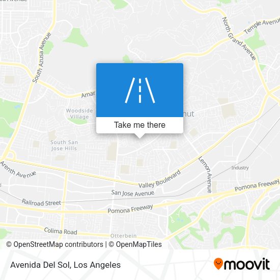 Mapa de Avenida Del Sol