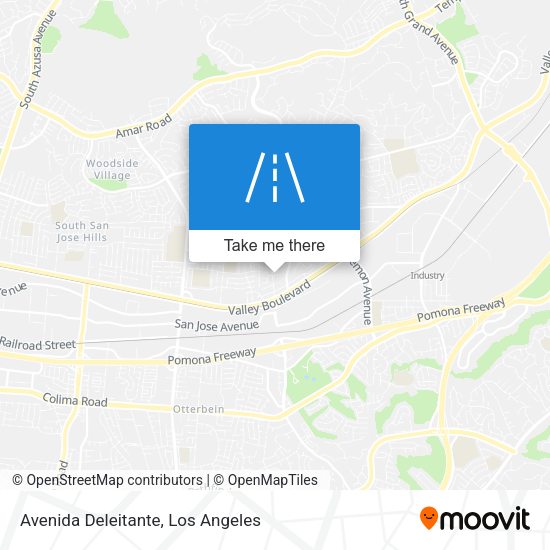 Avenida Deleitante map