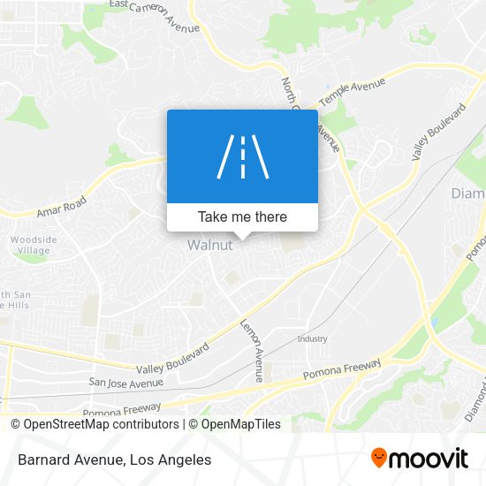 Mapa de Barnard Avenue