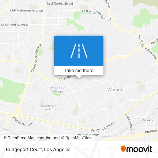 Mapa de Bridgeport Court