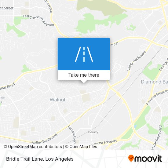 Bridle Trail Lane map
