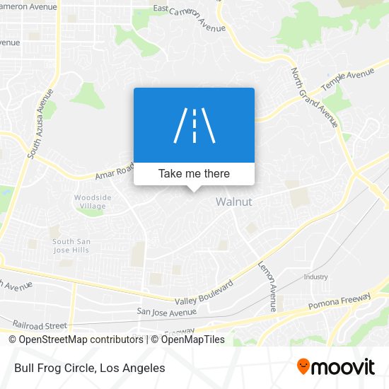 Bull Frog Circle map