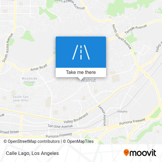 Mapa de Calle Lago