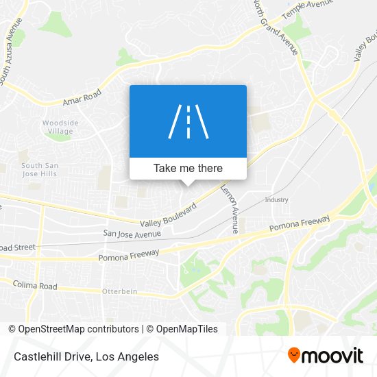Mapa de Castlehill Drive