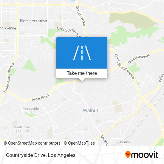 Countryside Drive map