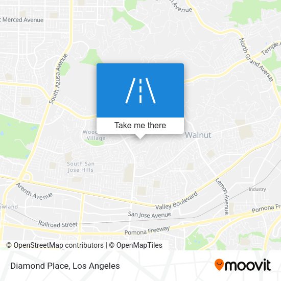 Mapa de Diamond Place