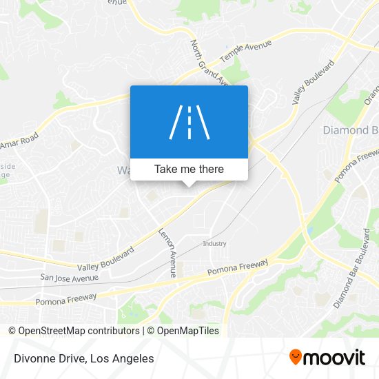 Mapa de Divonne Drive