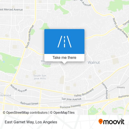 East Garnet Way map