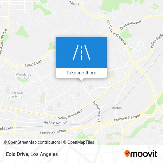 Mapa de Eola Drive