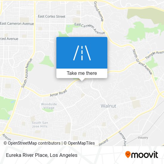 Eureka River Place map