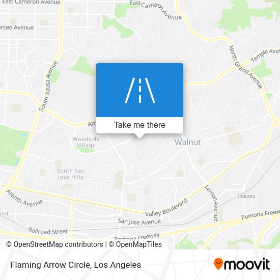 Flaming Arrow Circle map