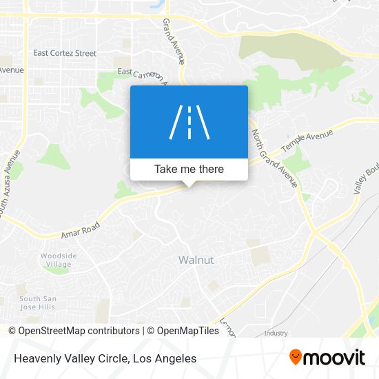 Mapa de Heavenly Valley Circle
